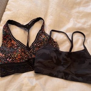 Lululemon sports bras size 4